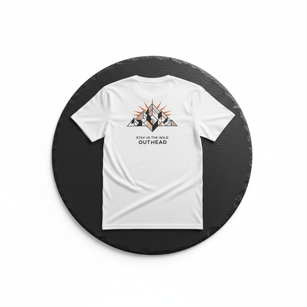 T-Shirt mit Rundhalsausschnitt | Weiß