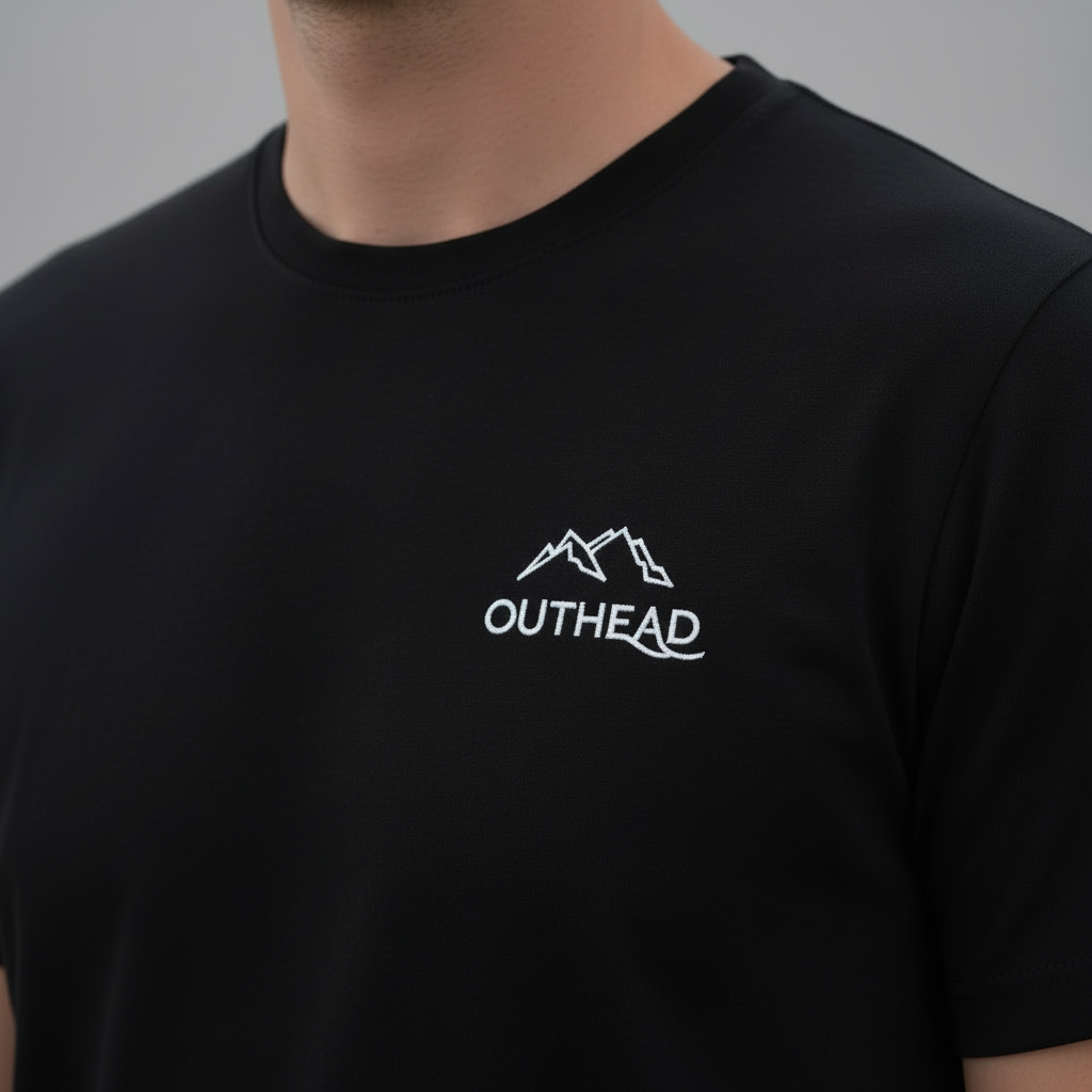 Schwarzes T-Shirt
